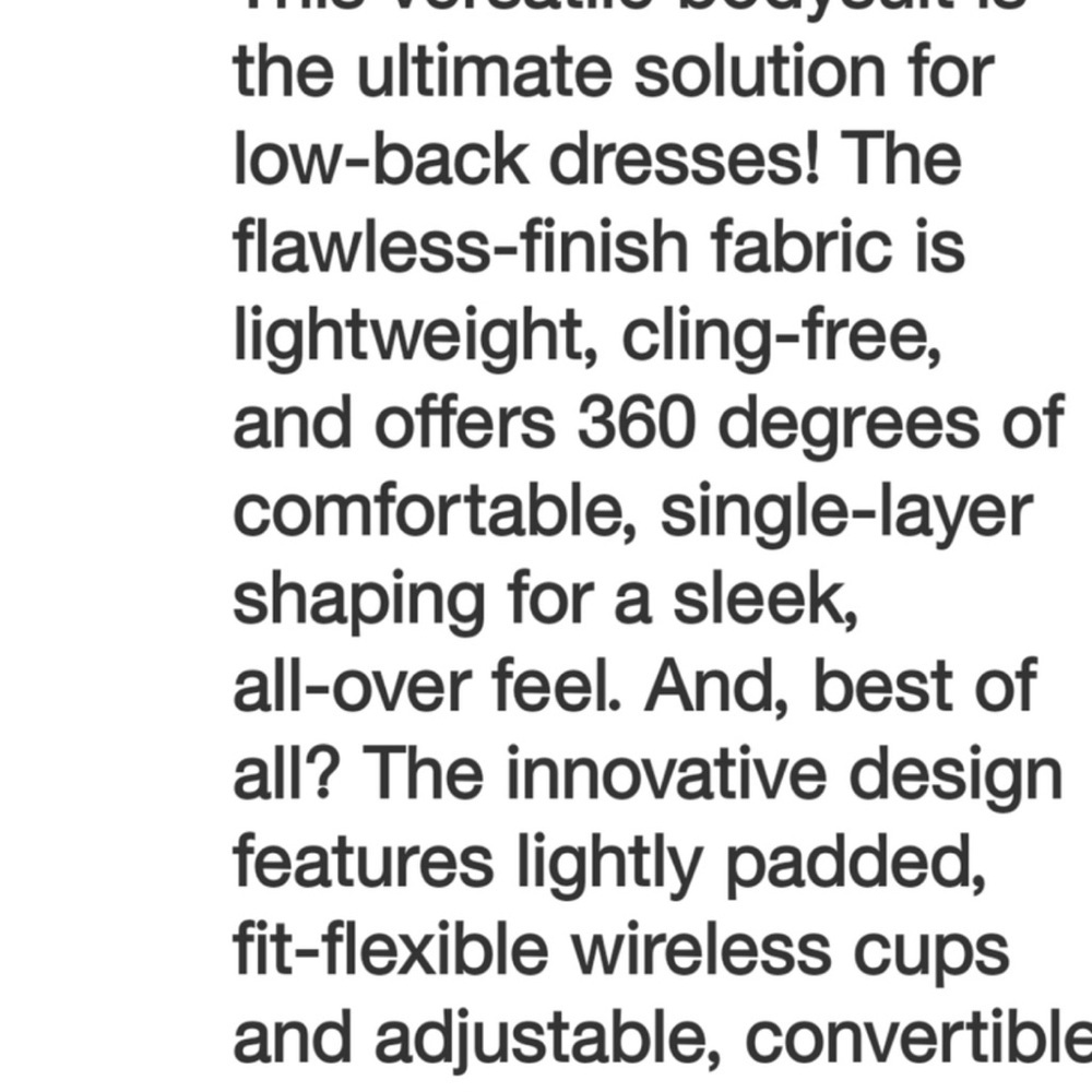 Assets by Spanx Nude Shapewear Bodysuit - Picture 11 of 11
